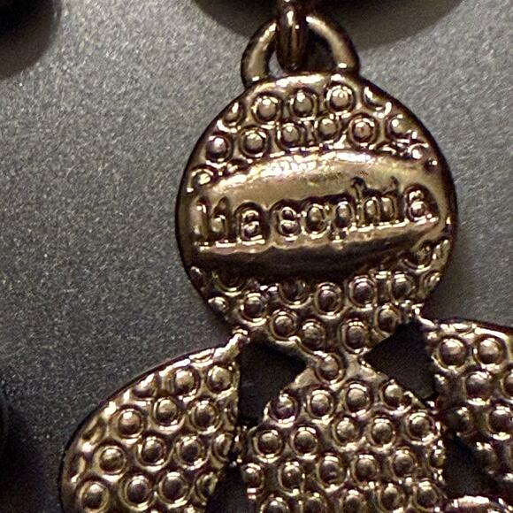 Lia Sophia Slow Dance Mint Green Beaded Hematite Earrings - Picture 6 of 6